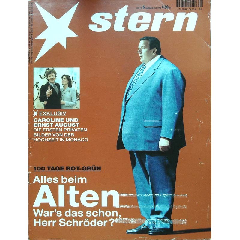 stern Heft Nr.5 / 28 Januar 1999 - Alles beim Alten!