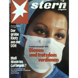 stern Heft Nr.18 / 25 April 1974 - Krankenschwester