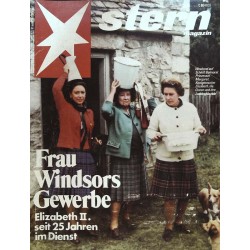 stern Heft Nr.44 / 20 Oktober 1977 - Frau Windsors Gewerbe