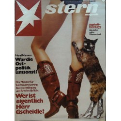 stern Heft Nr.5 / 22 Januar 1976 - Asphalt Cowboys