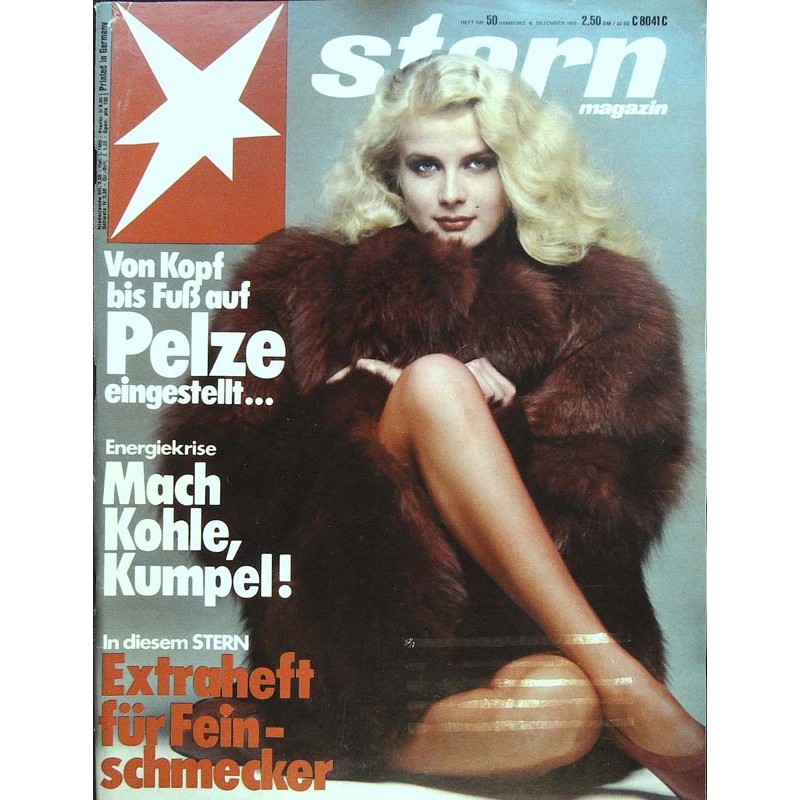 stern Heft Nr.50 / 6 Dezember 1979 - Auf Pelze eingestellt