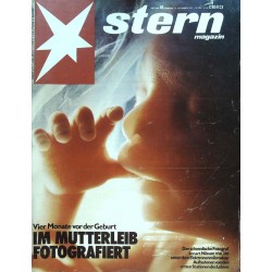 stern Heft Nr.49 / 27 November 1975 - Im Mutterleib fotografiert