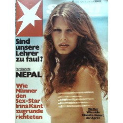 stern Heft Nr.17 / 17 April 1975 - Wetter