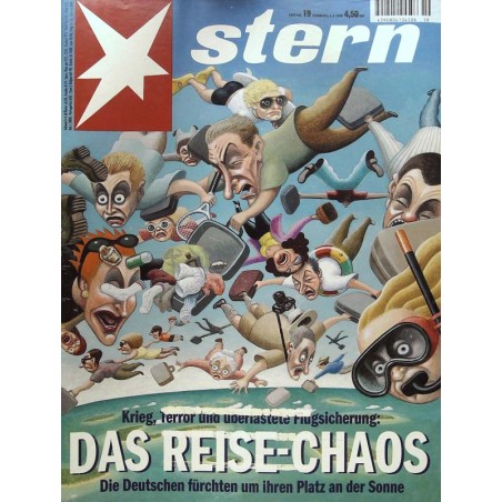 stern Heft Nr.19 / 6 Mai 1999 - Das Reise-Chaos