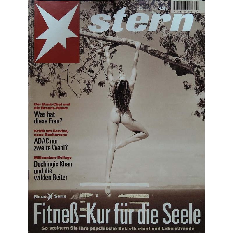 stern Heft Nr.29 / 15 Juli 1999 - Fitness-Kur für die Seele