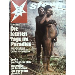 stern Heft Nr.50 / 4 Dezember 1975 - Indio-Stamm