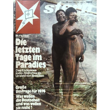 stern Heft Nr.50 / 4 Dezember 1975 - Indio-Stamm