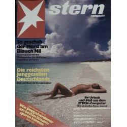 stern Heft Nr.7 / 6 Februar 1975 - Ihr Urlaub nach Maß