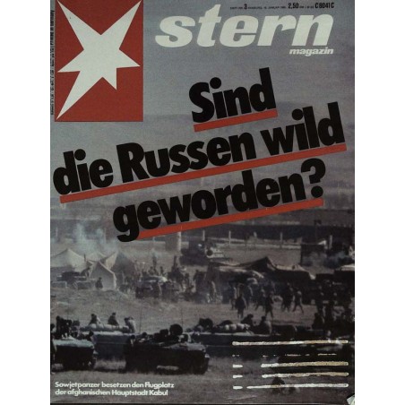 stern Heft Nr.3 / 10 Januar 1980 - Sind die Russen wild geworden?