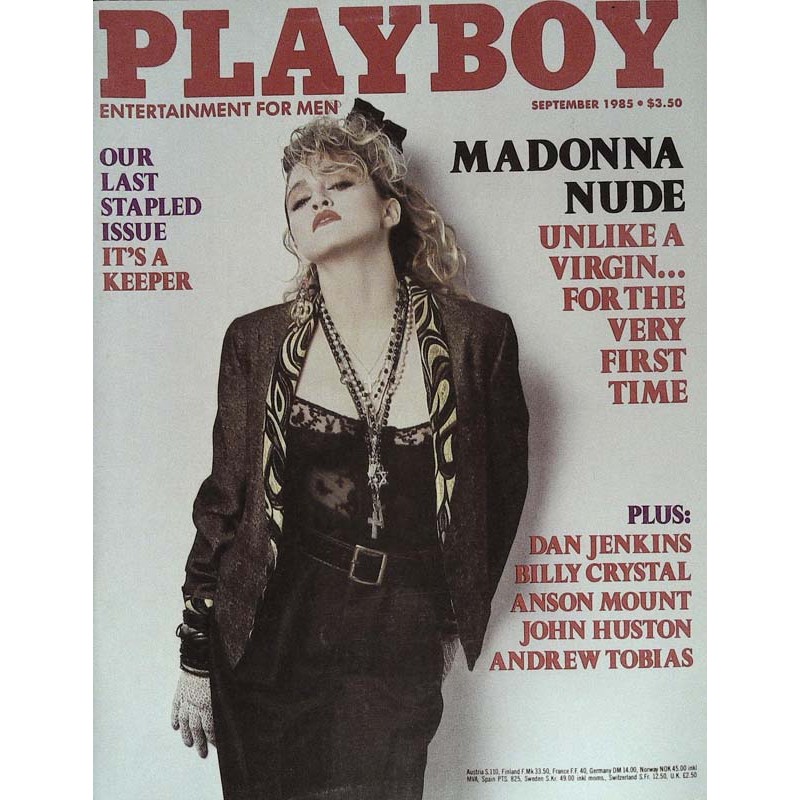 Playboy USA Nr.9 / September 1985 - Madonna Nude