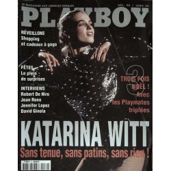 Playboy Frankreich / Decembre 1998 / Janvier 1999 - Katarina Witt