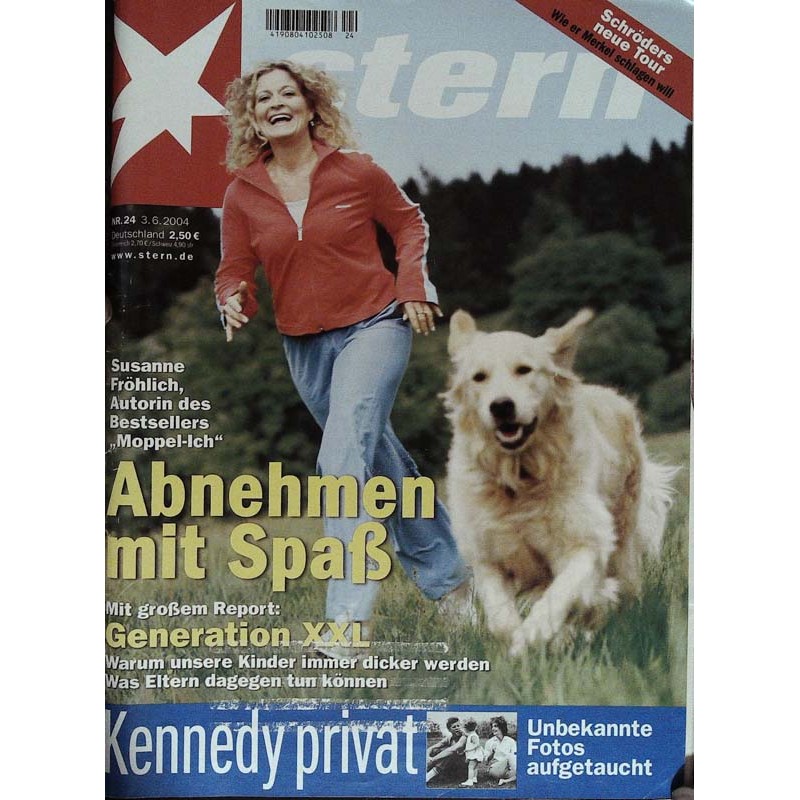stern Heft Nr.24 / 3 Juni 2004 - Abnehmen mit Spaß