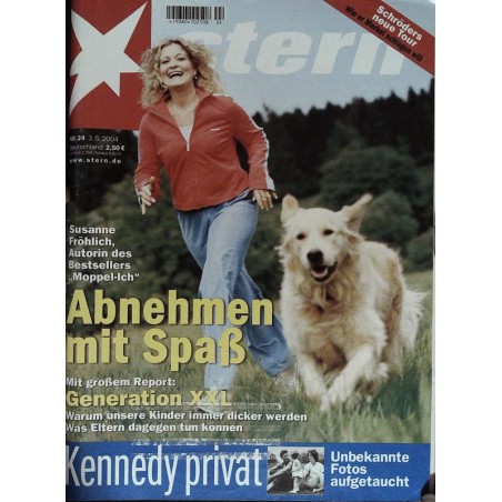 stern Heft Nr.24 / 3 Juni 2004 - Abnehmen mit Spaß