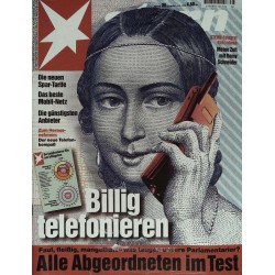 stern Heft Nr.38 / 10 September 1998 - Billig telefonieren
