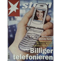 stern Heft Nr.13 / 18 März 2004 - Billiger telefonieren
