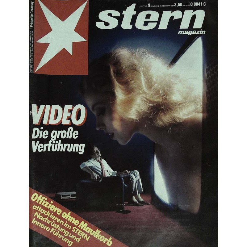 stern Heft Nr.9 / 23 Februar 1984 - Video