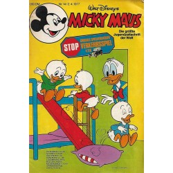 Micky Maus Nr. 14 / 2 April 1977 - Verkehrsspiel