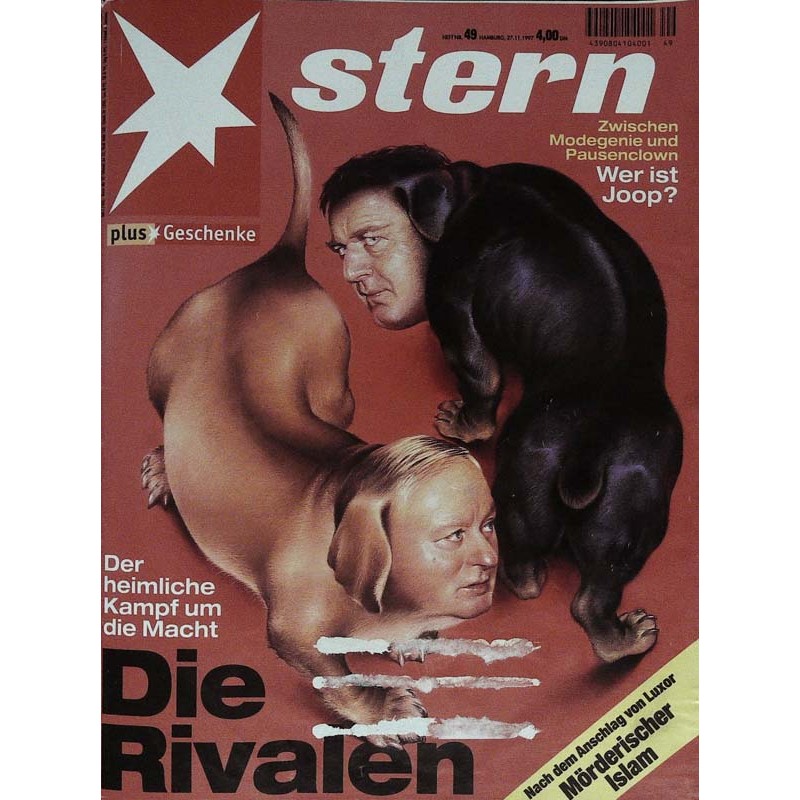 stern Heft Nr.49 / 27 November 1997 - Die Rivalen