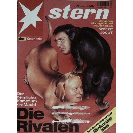 stern Heft Nr.49 / 27 November 1997 - Die Rivalen