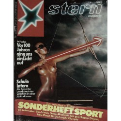 stern Heft Nr.44 / 25 Oktober 1979 - Sonderheft Sport