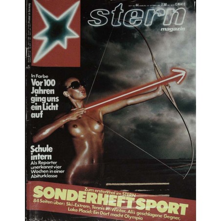 stern Heft Nr.44 / 25 Oktober 1979 - Sonderheft Sport