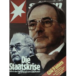stern Heft Nr.44 / 25 Oktober 1984 - Die Staatskrise