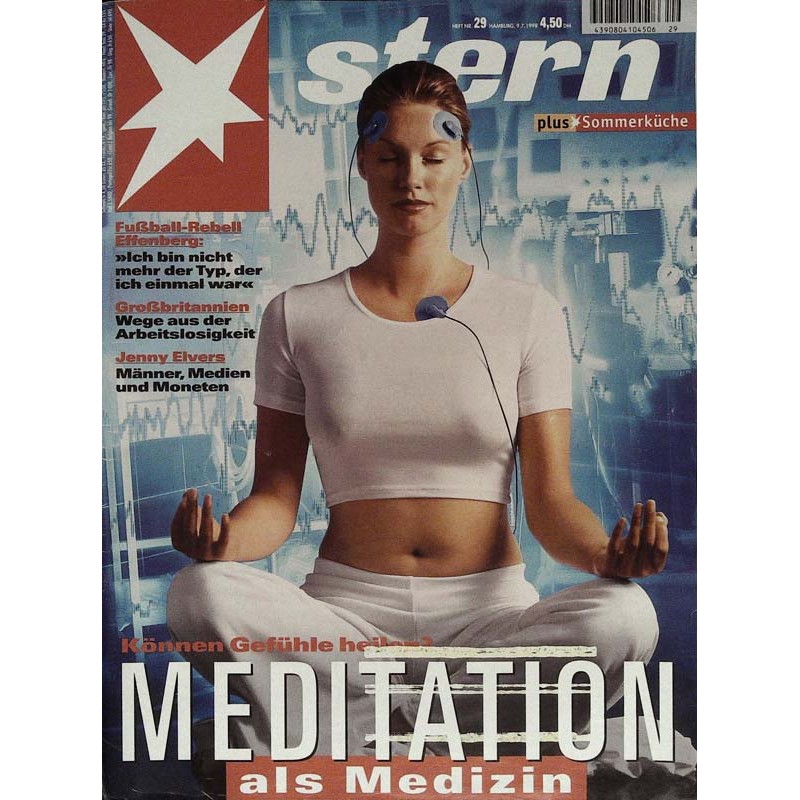 stern Heft Nr.29 / 9 Juli 1998 - Meditation