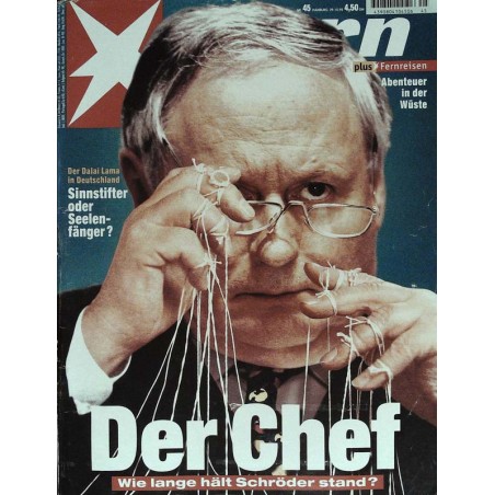 stern Heft Nr.45 / 29 Oktober 1998 - Der Chef