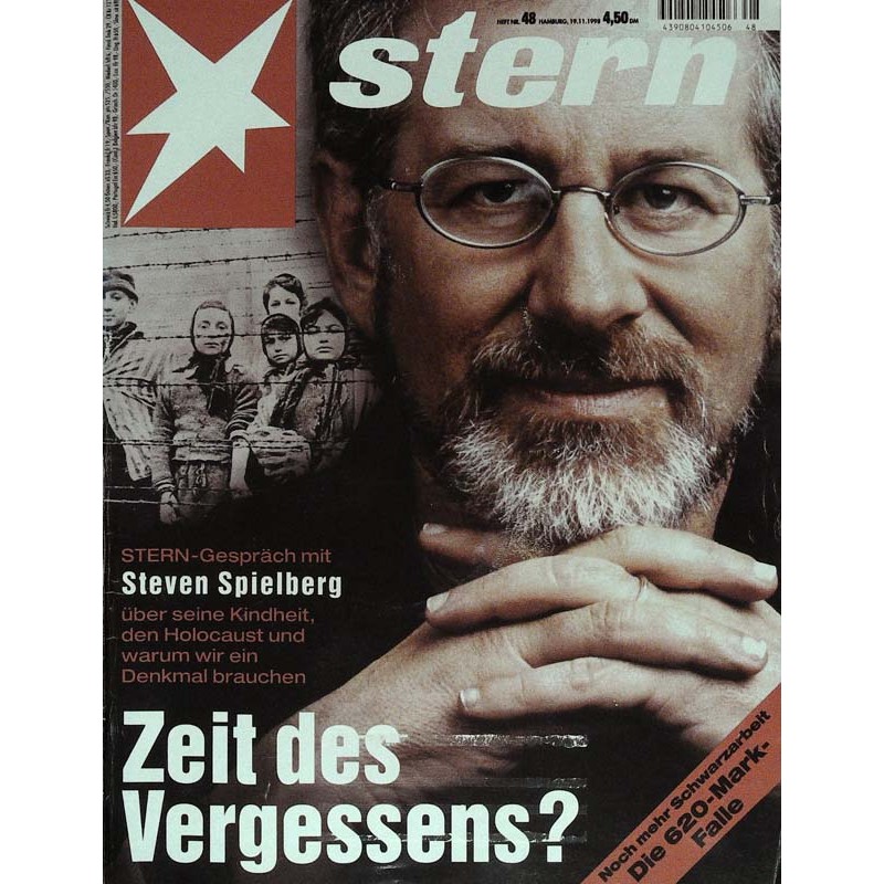 stern Heft Nr.48 / 19 November 1998 - Zeit des Vergessens?