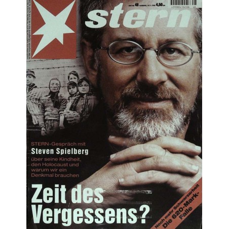 stern Heft Nr.48 / 19 November 1998 - Zeit des Vergessens?
