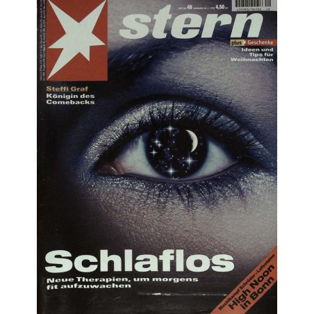stern Heft Nr.49 / 26 November 1998 - Schlaflos