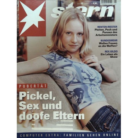 stern Heft Nr.45 / 4 November 1999 - Pubertät