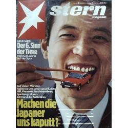 stern Heft Nr.16 / 10 April 1980 - Machen die Japaner uns kaputt?