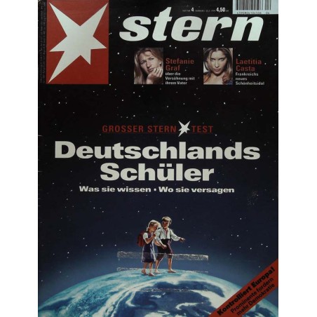 stern Heft Nr.4 / 21 Januar 1999 - Deutschlands Schüler