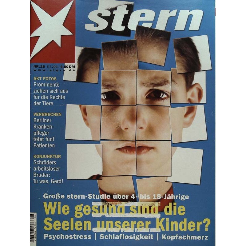 stern Heft Nr.28 / 5 Juli 2001 - Die Seelen unserer Kinder