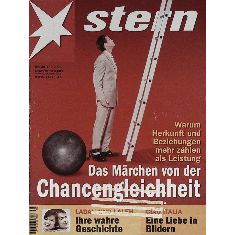 stern Heft Nr.30 / 17 Juli 2003 - Chancengleichheit