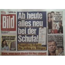 Bild Zeitung Dienstag, 17 März 2026 - Alles neu bei der Schufa!