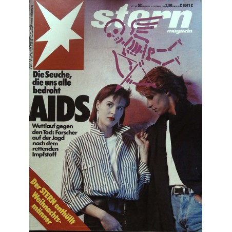 stern Heft Nr.52 / 18 Dezember 1986 - Die Seuche Aids