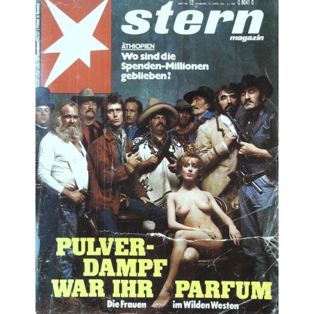 stern Heft Nr.12 / 14 März 1974 - Die Frauen im Wilden Westen