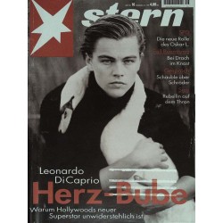 stern Heft Nr.16 / 8 April 1998 - Leonardo DiCaprio