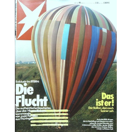 stern Heft Nr.40 / 27 September 1979 - Der Ballon