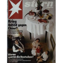 stern Heft Nr.9 / 21 Februar 1974 - Woran sparen die Deutschen?