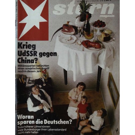 stern Heft Nr.9 / 21 Februar 1974 - Woran sparen die Deutschen?