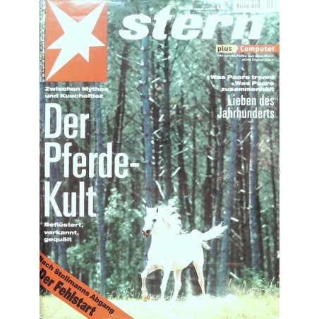 stern Heft Nr.44 / 22 Oktober 1998 - Der Pferde-Kult