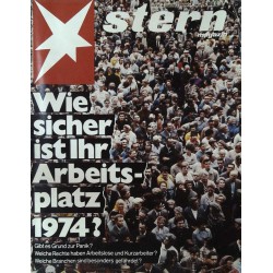 stern Heft Nr.2 / 3 Januar 1974 - Wie sicher ist ihr Arbeitsplatz?
