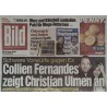Bild Zeitung Freitag, 20 März 2026 - Collien Fernandes Anzeige