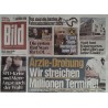 Bild Zeitung Dienstag, 24 März 2026 - Ärzte-Drohung