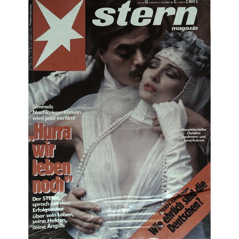 stern Heft Nr.52 / 22 Dezember 1982 - Nachkriegs-Roman