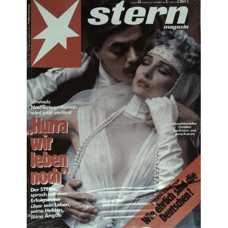 stern Heft Nr.52 / 22 Dezember 1982 - Nachkriegs-Roman