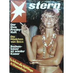 stern Heft Nr.36 / 25 August 1977 - Die Mädchen von Ibiza